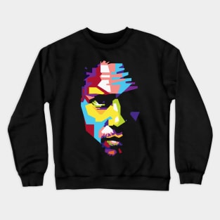 Face of Kirk Hammett Crewneck Sweatshirt